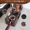 Espresso Tamping Station, Multi-Function Tamping Station, Non-Slip Tamper Station, Storage-Friendly Espresso Station, 51-58mm Tamper Distributor