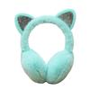 Earmuffs Skin-friendly Cats Ears Design Plush Winter Warm Cats Ear Muffs for Outdoor