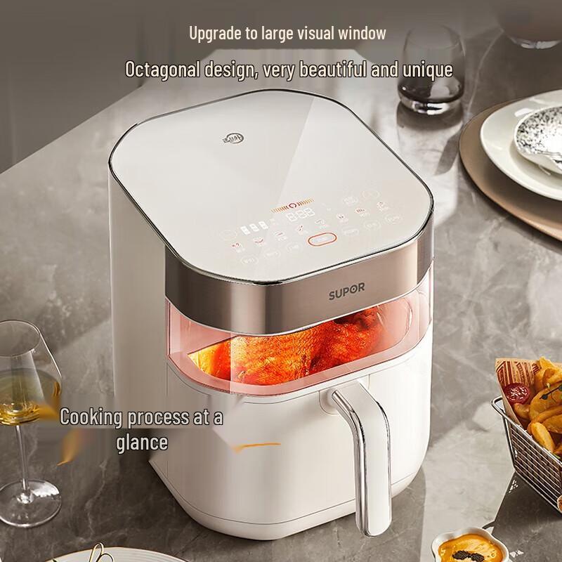 SUPOR 7L Infrared Dual-Heat Air Fryer & Oven CN plug (adapter included)