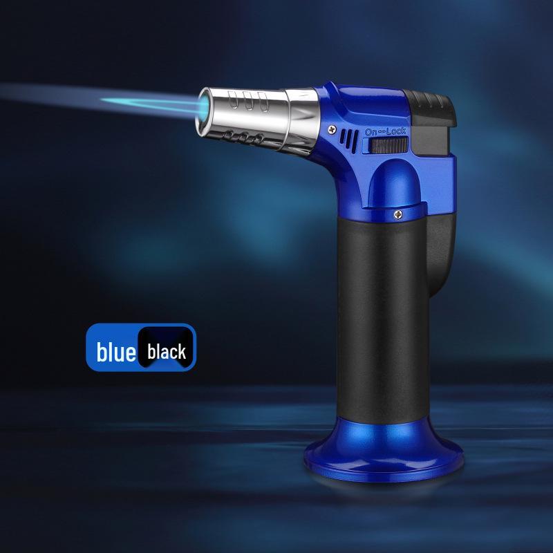 Portable Direct-Charge Cigar Torch Lighter & Ignition Gun for Welding, Barbecue, Outdoor Cooking, and Moxibustion.