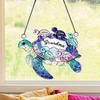 Yousheng Acrylic Sea Turtle Suncatcher Decoration Indoor Outdoor Garden Yard Window Wall Hanging Stained Glass Ornament Mother's Day Gift