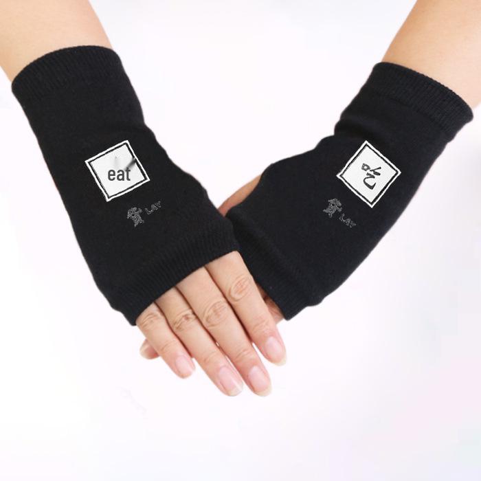 Unisex Winter Warm Fingerless Gloves for Typing, Writing, and Mobile Use