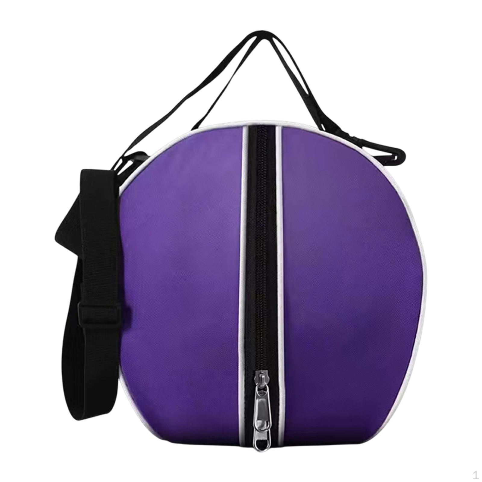 

Баскетбольная сумка-рюкзак, сумка для одного мяча, дорожные сумки через плечо для хранения спортивного инвентаря фиолетовый