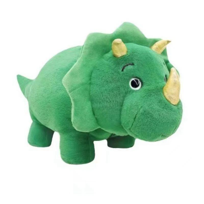 Creative Dinosaur with Baby Dino Egg Plush Toy Stuffed Animal Plush Doll Cute Triceratops Soft Hug Pillow Kids Birthday Gift