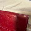 Used LOUIS VUITTON Vernis Long Wallet Red