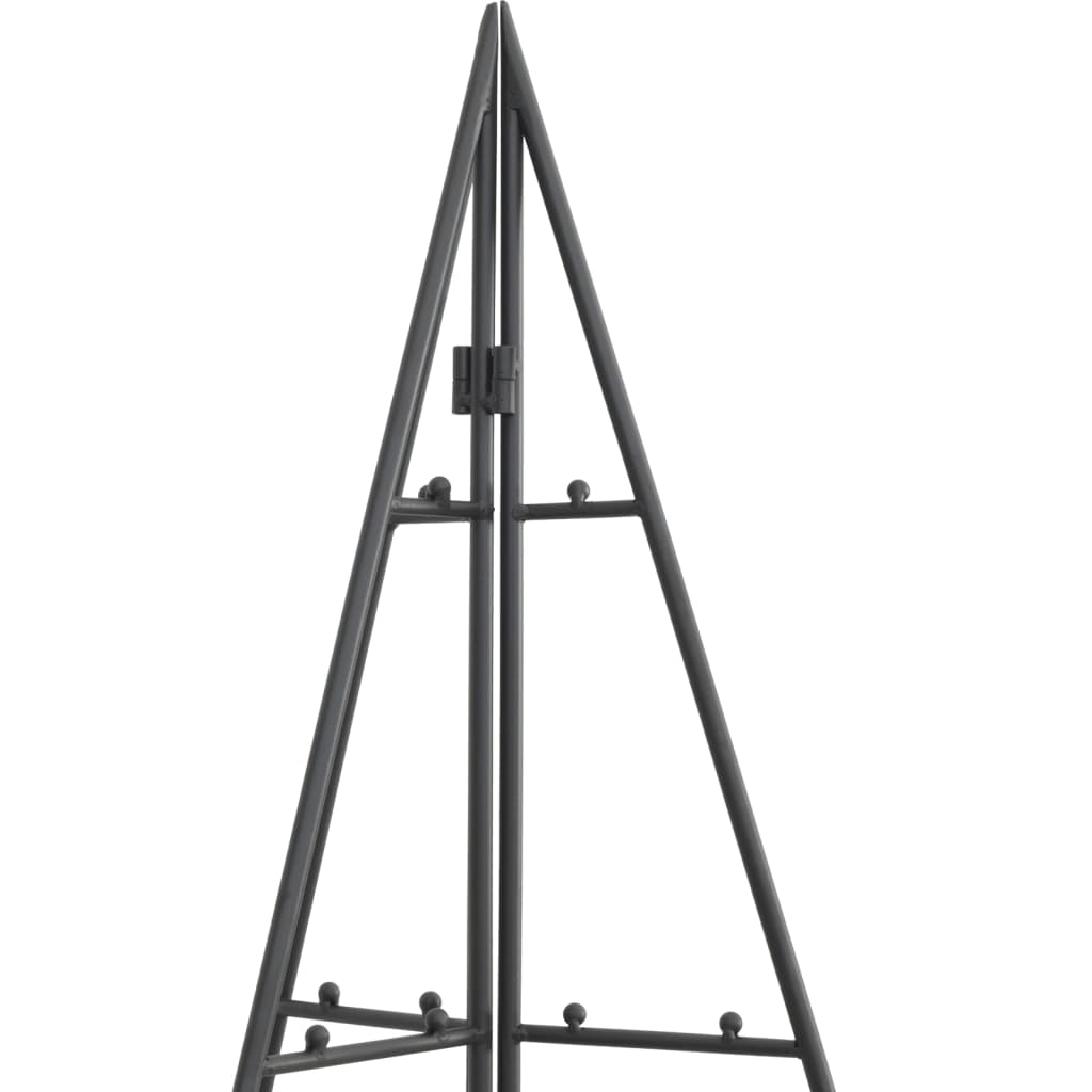 Vidaxl Metal Christmas Tree, For Decoration, Black, 100 Cm