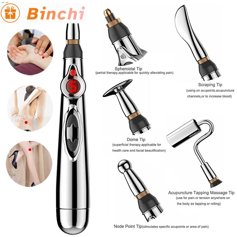 Electronic Acupuncture Pen Acupuncture Point Meridian Energy Meridian Massage Acupuncture Acup Pain Relieving Health Care Tool