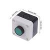 ABS Weatherproof Push Button Switch Station Box One Button Control Copper Contact Points For Gate Opener