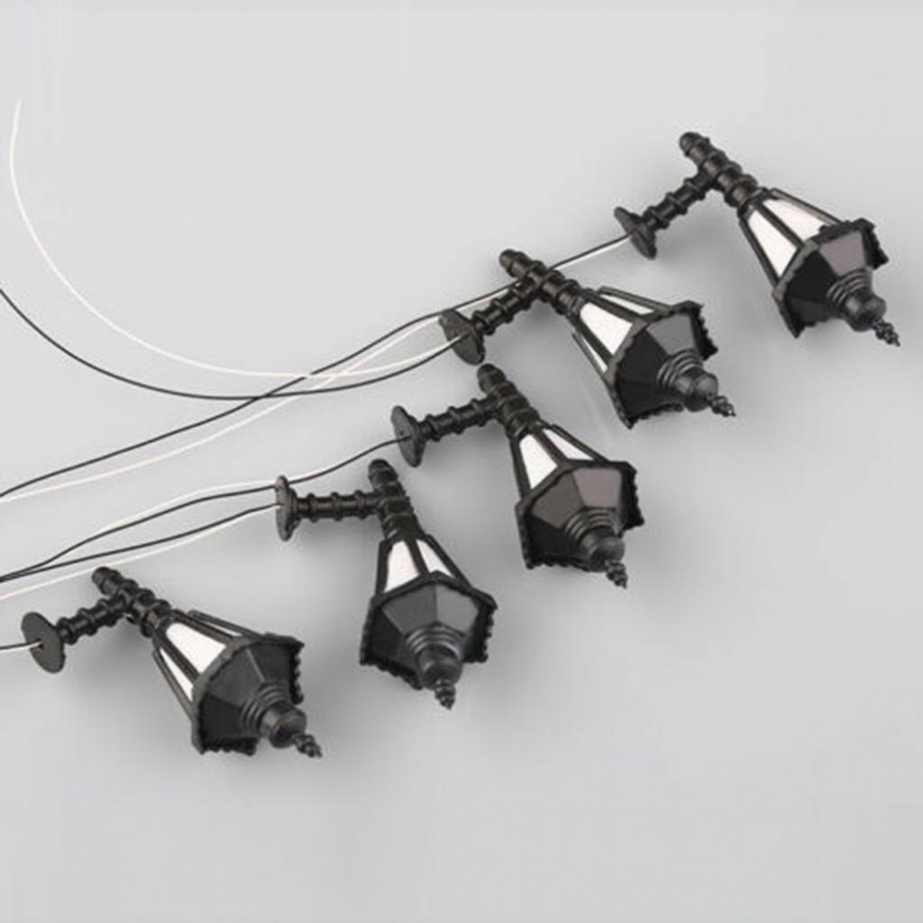 Parkmodelllamper Plastic Playground Railway 1:25 3V