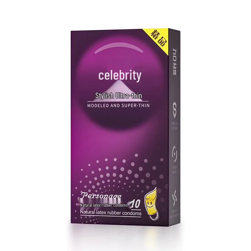 Celebrity Premium Hyaluronic Acid Ultra-Thin Dotted Ribbed Condoms
