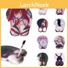 Kreatives und niedliches Anime-Mauspad mit 3D-Brustmotiv aus weichem Silikongelmaterial