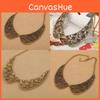 Hollow Carved Alloy Out Fashionable Temperament Collar Accessory Necklace