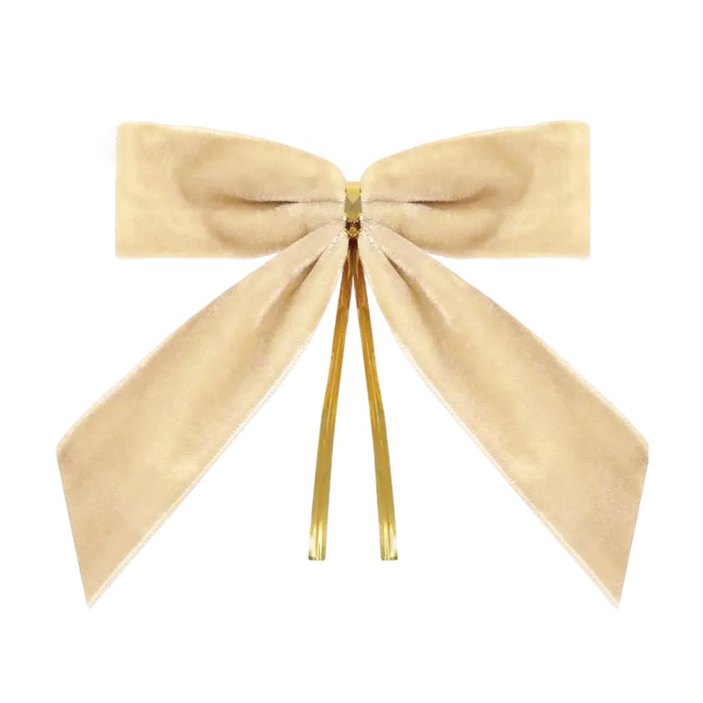 Velvet Bow Christmas Tree Decoration Pendant Christmas Atmosphere Dress Up Props