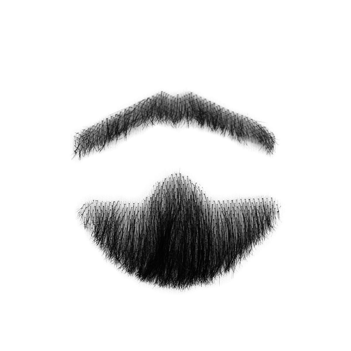 

Dreambeauty Mustache, Fake Beard, Handmade Real Human Hair Wig for Men - Men s Realistic Beard, Goatee, 100% Human Hair Wig, Handmade Authentic Beard