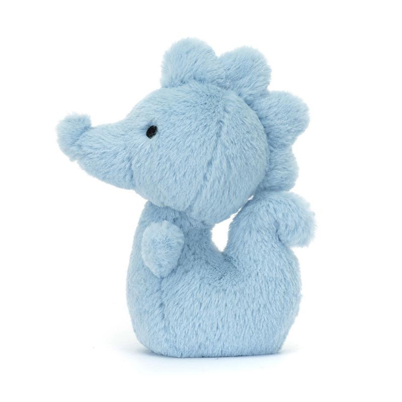 JELLYCAT Ocean Series Fluffy Seahorse Cute Doll Plush Doll Sitting 12cm high