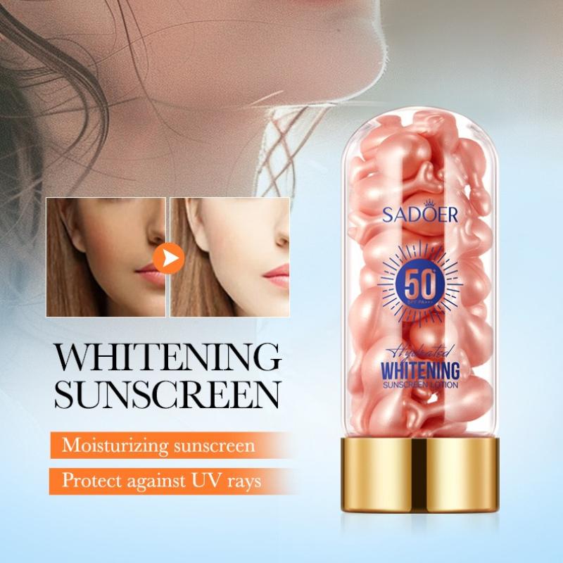 Bleekende zonnebrandcrème 0,34 g * 25 stuks Hydraterende en lichte isolerende zonnebrandcrème fabrikant