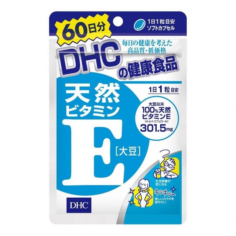 

DHC Natural Vitamin E Soybean 60-day supply (60 tablets)