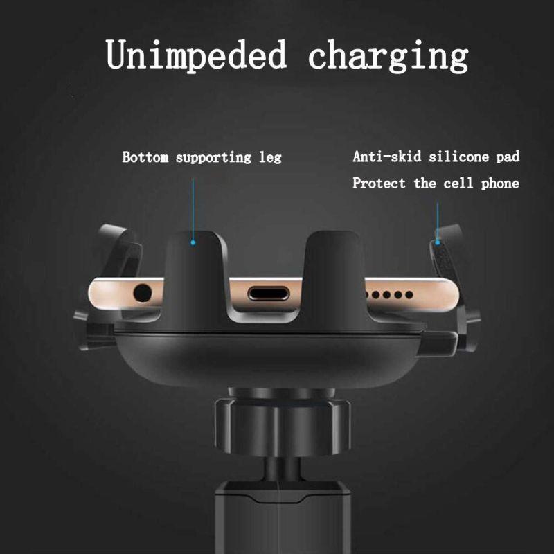 360 Degrees Rotation Car Windshield Phone Holder Long Arm Sucker GPS Smartphone Support Bracket for iPhone Samsung
