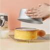 Round Cake Pan Set - 4" 6" 8" Aluminium Cake Pans with Removable Base, Round Cake Baking Pans for Wedding Birthday Party