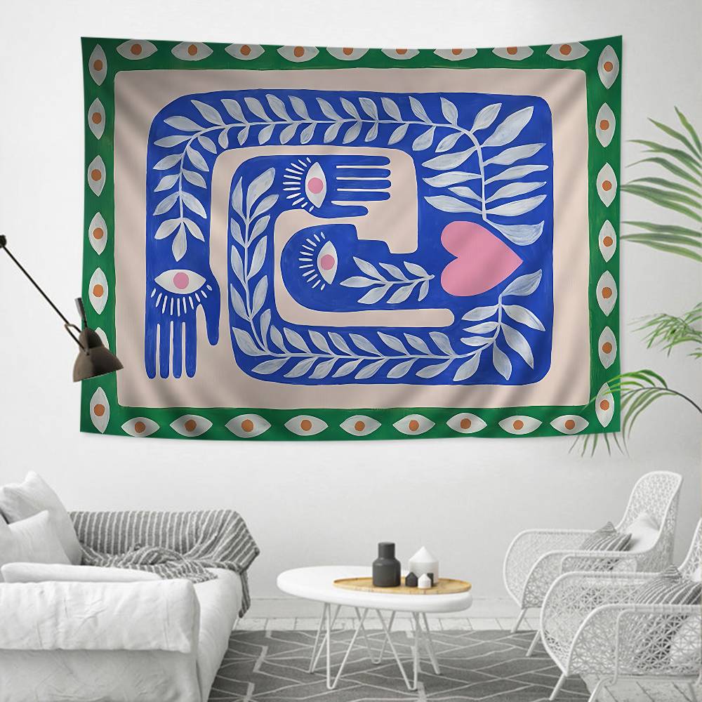 Ancient Egypt Abstract Tiger Leopard Hippie Wall Hanging Tapestries Bohemian Wall Tapestries Mandala INS Home Decor