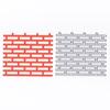 Metal Cutting Dies Brick Wall Background Paper Fence Craft Dies Frame Die Cut for Card Making Scrapbooking Embossing Mold