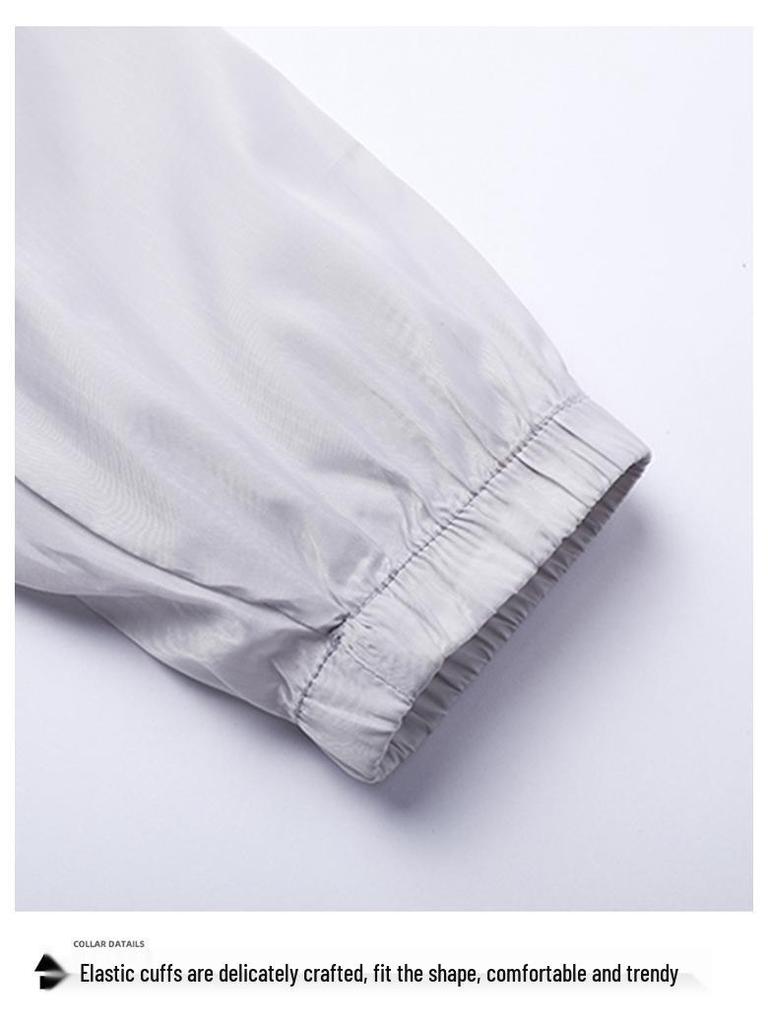 Men's Quick-Dry Sunscreen Jacket - Lightweight, Thin Summer Skin Protection Shirt
