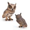 Lifelike Simulation Owl Model Plastic Animal Toy Table Desktop Display Children Gift Home Decor