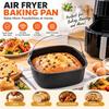 Carbon Steel Baking Cake Tin With Handle Bread Baking Pan Fryer Cake Pan  Air Fryer Accessories