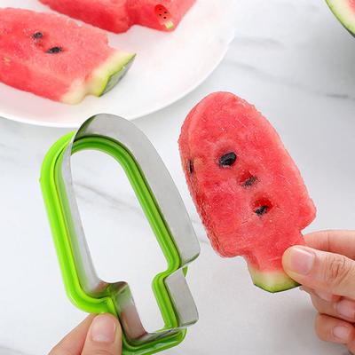 1Pc  Stanless Steel Watermelon And Food Slicer Popsicle Shape Mold Cutter