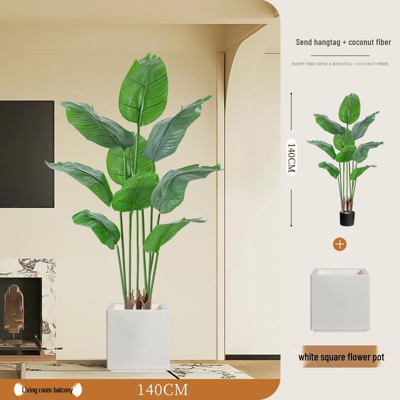 Árbol Artificial Ave del Paraíso - Planta de Suelo Grande para Interiores para Decoración de Sala de Estar