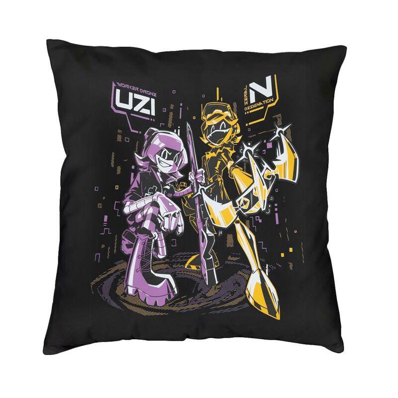 Custom Murder Drones N And Uzi Doorman Pillow Case Decor Home Nordic Cushions For Sofa Square Pillowcase
