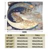 Language of Flowers Alphonse Mucha Blanket Soft Warm Funny Plush Bedding ThrowsChair Sofa Bed Flannel Bedspread Bed Cover