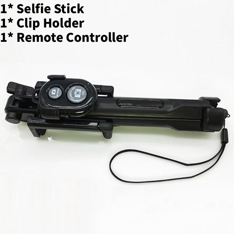 Bluetooth Tripod Extendable Remote Shutter Selfie Stick For Mobile Holder Phone
