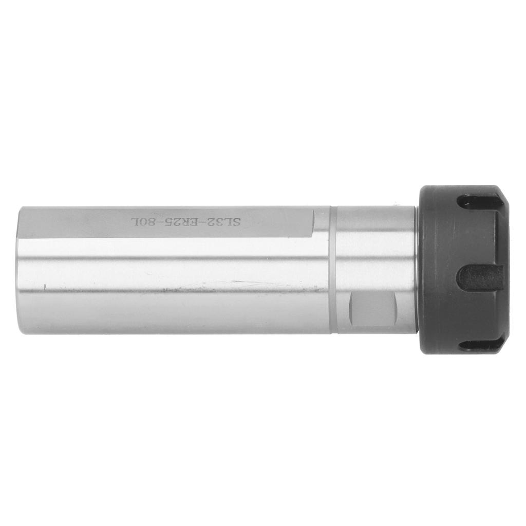 Collet Chuck Holder Straight Shank Extension Rod CNC Lathe Machine Tapping Tool SL32‑ER25‑80L