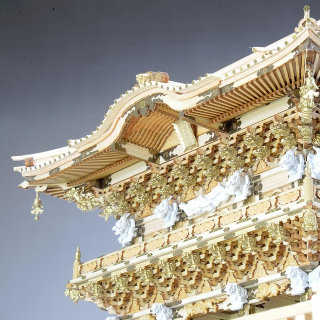 Woody Joe 1/50 Nikko Toshogu Shrine Yomeimon Gate Wooden Model Assembly Kit (Building)