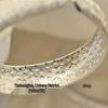 Chinese Style Silver-Plated 16mm Wanfu Bracelet for Women - Fashionable and Versatile