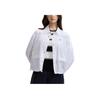Fila Loose Fit Polo Button-Up Long Sleeve Shirt Women Shirts Standard-White F11W431705F-WT