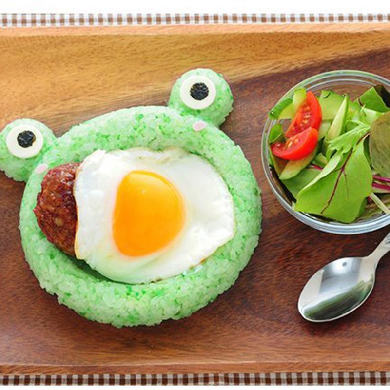 1Pcs Cute Cartoon Cat Bear Sushi Nori Rice Mold Decor Cutter Bento Maker Sandwich Diy Tool Kitchen Accessorie