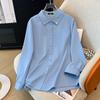 Spring and Autumn Plus Size Women Korean Long Sleeve Shirt