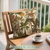 1pcs Tropical Plant Illustration Cushions Pillowcase Polyester Cushion Cover Throw Pillow Pillowcover Home Car Sofa Decor