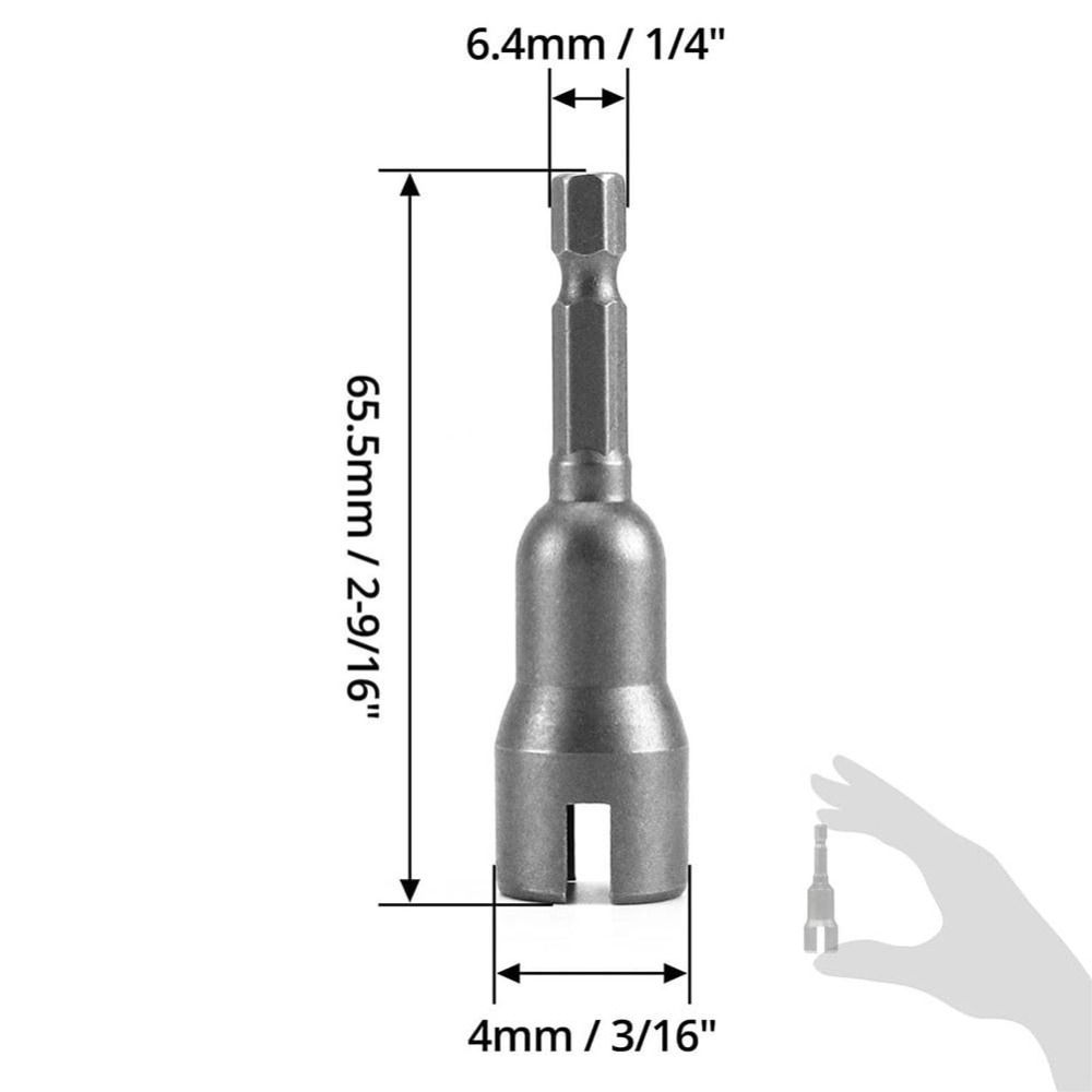 Eye Bolt Drive Drill Bit Butterfly Wing Nuts Bolts Hardware Accessories Power Wing Nut Driver Bit