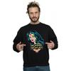 DC Comics Mens Wonder Woman Head Sweatshirt