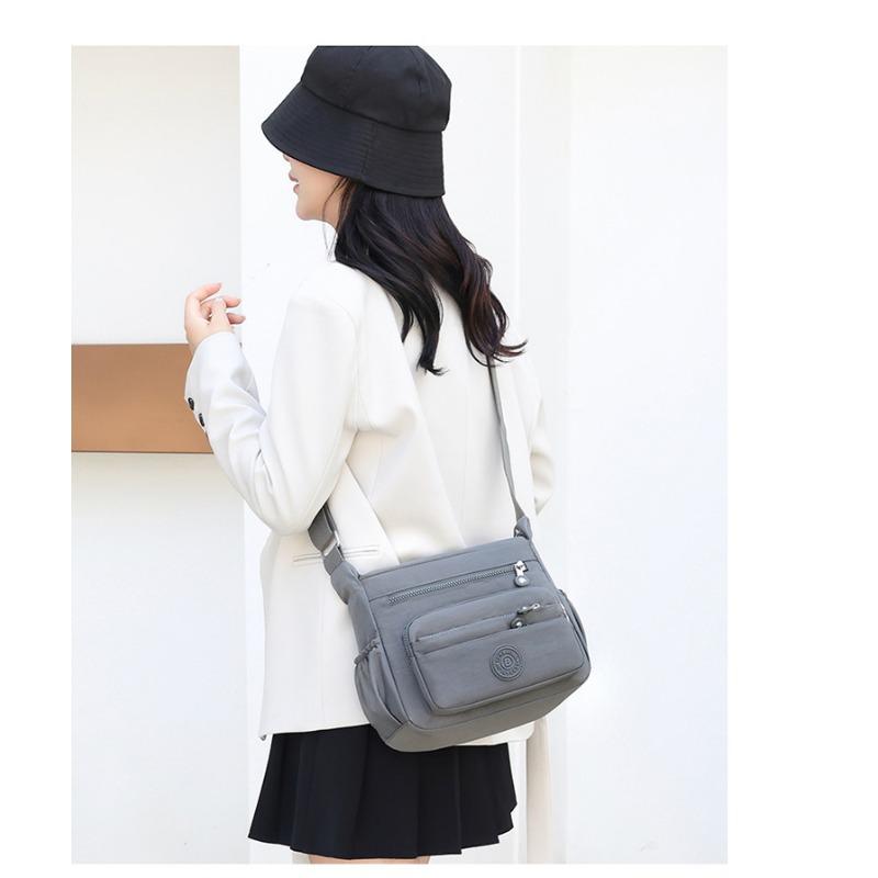 Nylon Fabric Crossbody Waterproof Casual Canvas Bag