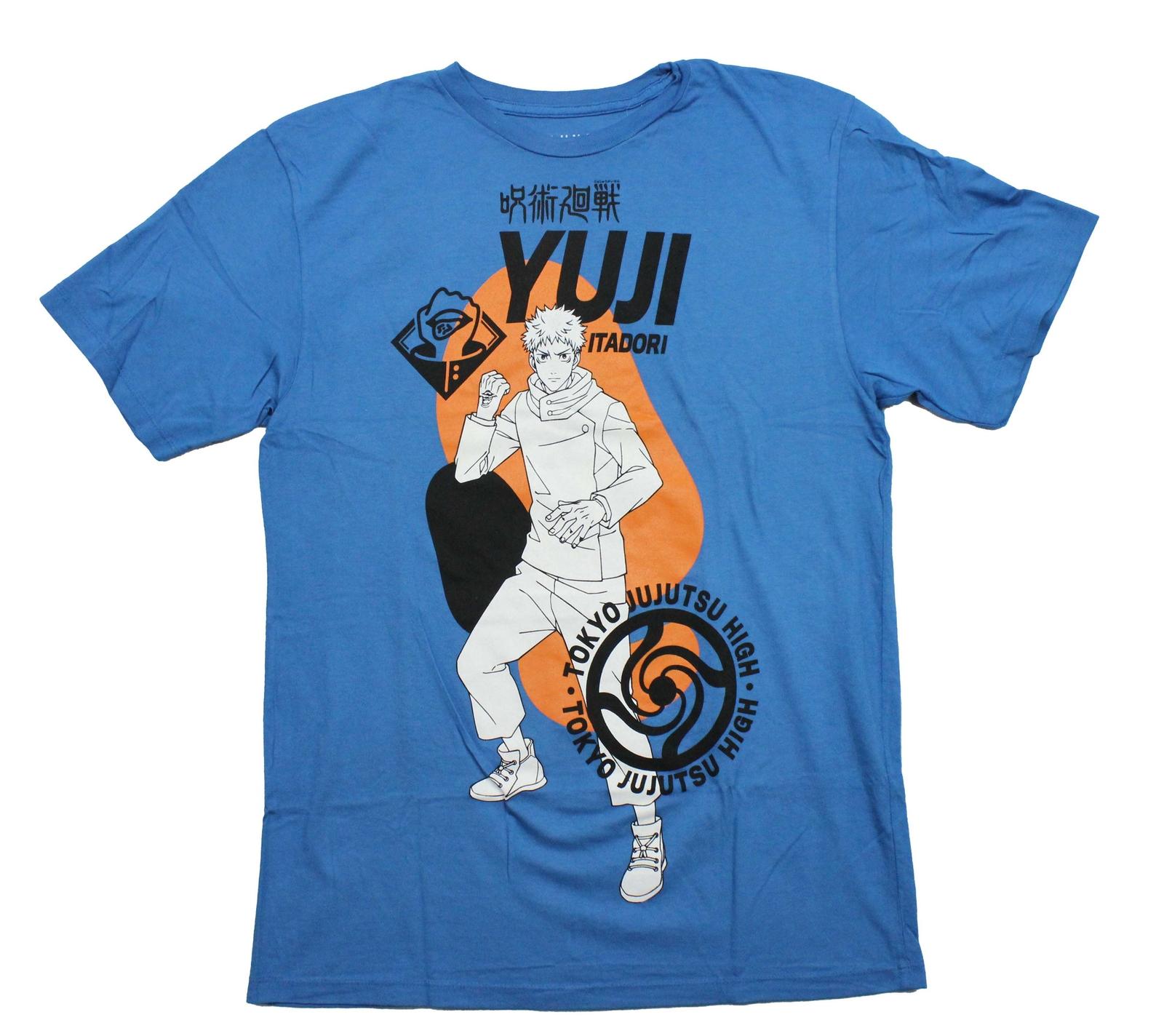 Jujutsu Kaisen New Adult T-Shirt - Yuji Itadori Striking Stance XXXL