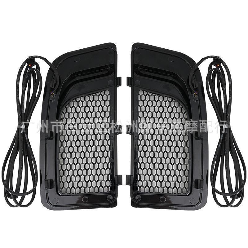 Harley Street Glide Road King LED Decorative Leg Shield Turn Signal