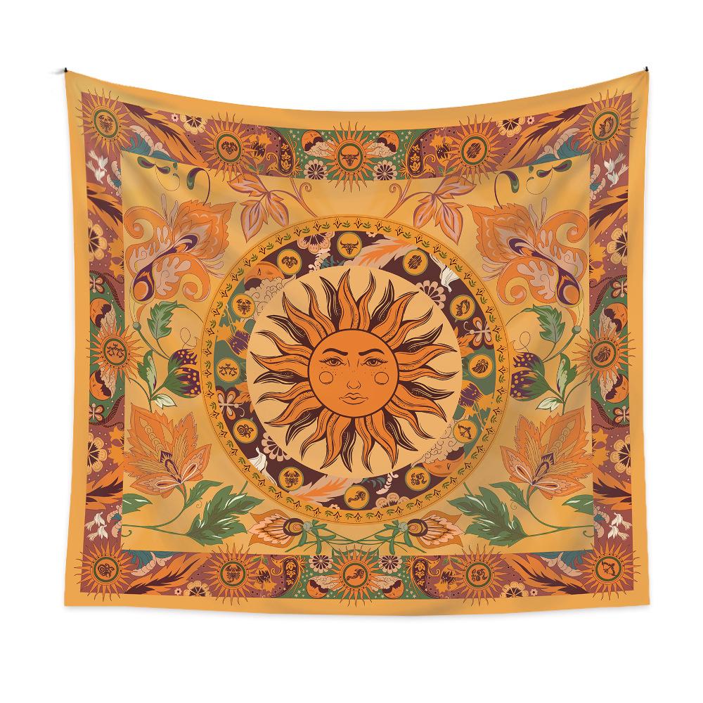 Cute Bedside Backdrop Tapestry Stylish Wear Resistant Ornament For Bedroom Home