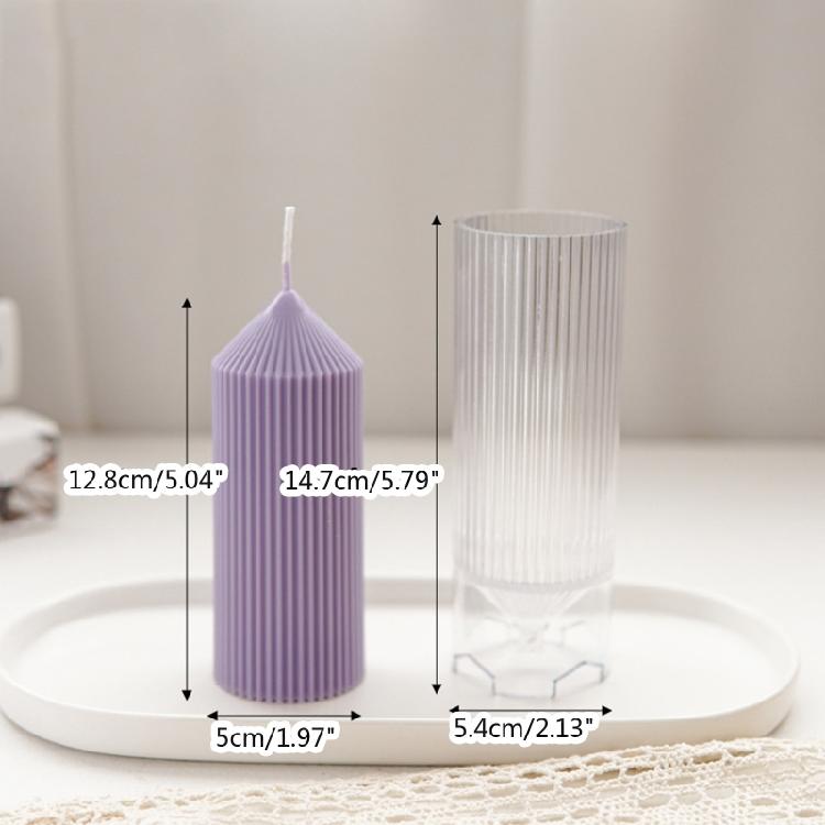 Exquisite Plastic Stereo Candle Mold Handmade Scented Candle Mould Epoxy Mold