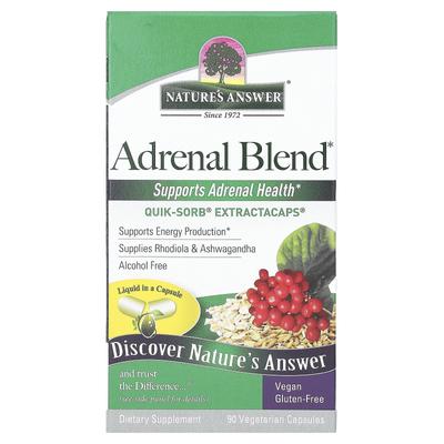 Nature's Answer, Adrenal-Mischung, 90 Gemüsekapseln