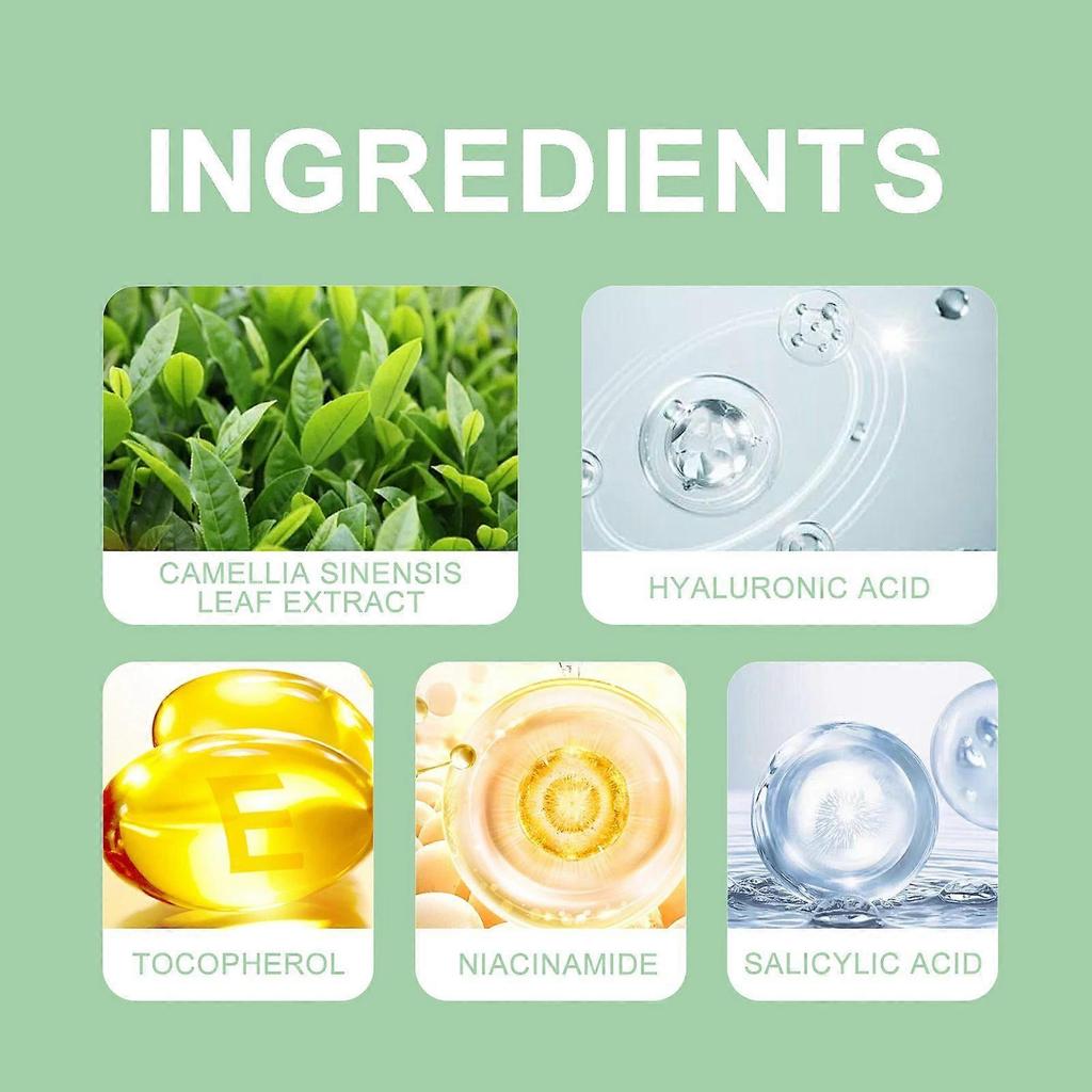 Hoygi Green Tea Cleansing Mask Stick: Facial Cleansing, Closed Mouth, Smooth Skin, Moisturizing Pores, Solid Mask Stick