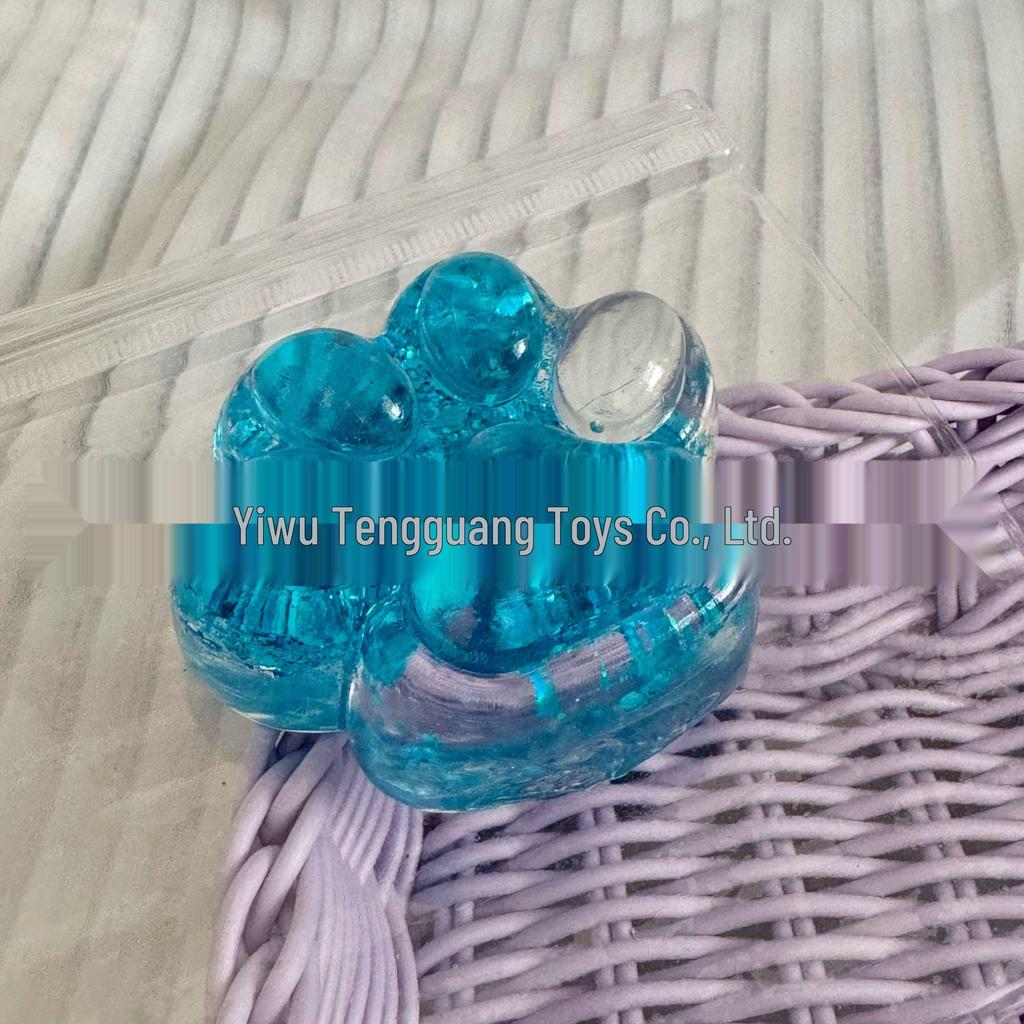 Viral Giant Plush Cat Paw Squishy Toy – Stress-Relief with a Soft, Pinchable Texture